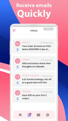 Temporary Email Generator android App screenshot 1